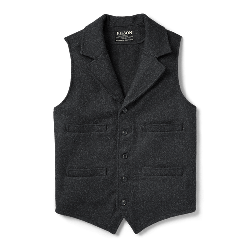 Filson Men's Mackinaw Wool Western Vest Filson Men's Mackinaw Wool Western Vest