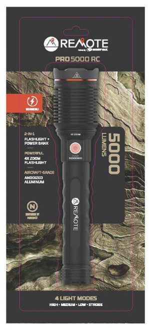 Remote Outdoorsman 5000 Lumen and Power Bank