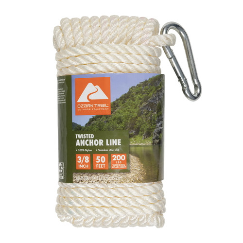 Ozark Trail Nylon Marine/Boating Twisted Anchor Line