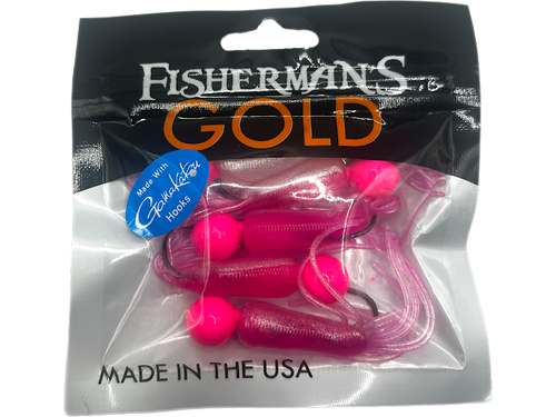 Fisherman's Gold Humpy Jig  - 5 Pack