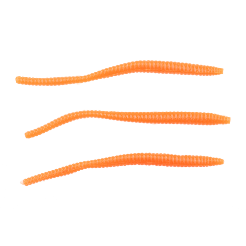 Berkley PowerBait 3 inch Power Floating Trout Worm, Orange