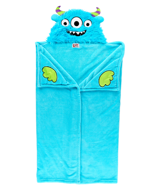 Monster Kid's Hooded Blanket