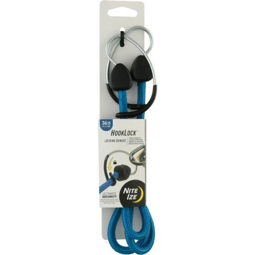 Nite Ize Bungee Hook Lock 36" Blue