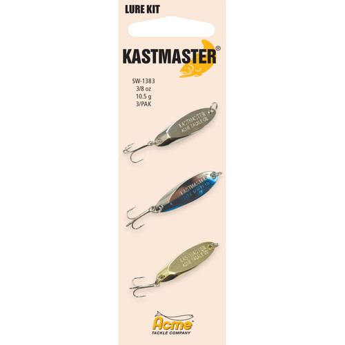 Kast Master 3/8oz 3 Pack Lures