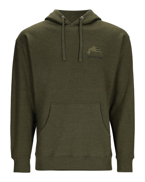 Simms Men's Wooden Flag Trout Hoody