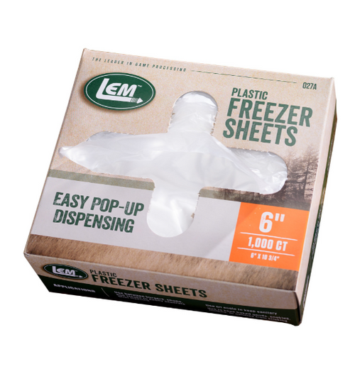 LEM Freezer Sheets - 6"x10-3/4"