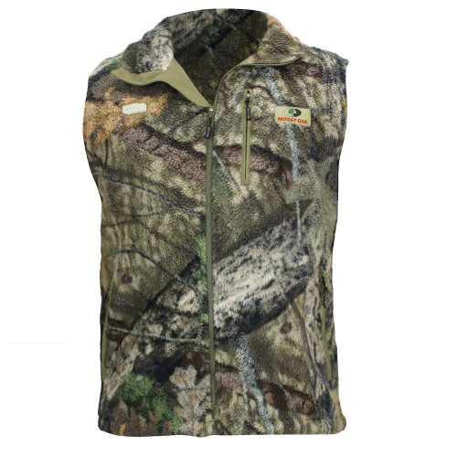 Paramount Outdoors Wasatch Sherpa Mossy Oak Fleece Vest