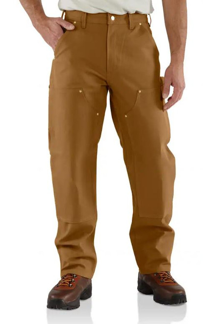 Carhartt Men's Firm Duck Utility Double-Knee Loose Fit Pants