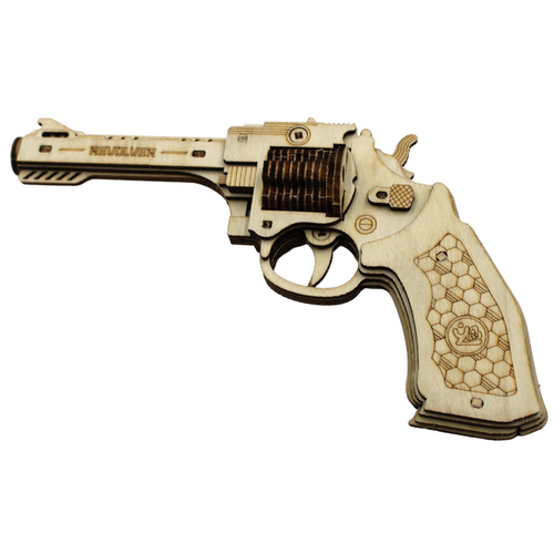 Campco Caliber Revolver Wood Puzzle Gun