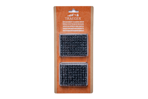 Traeger Replacement BBQ Cleaning Brush Head (2 Pack)