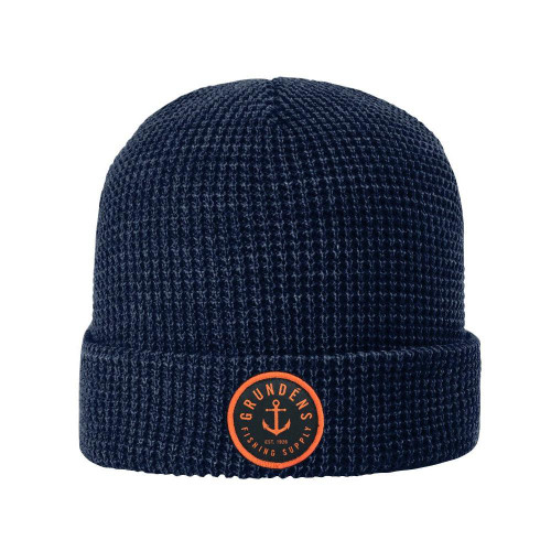 Grundens Anchor Waffle Beanie