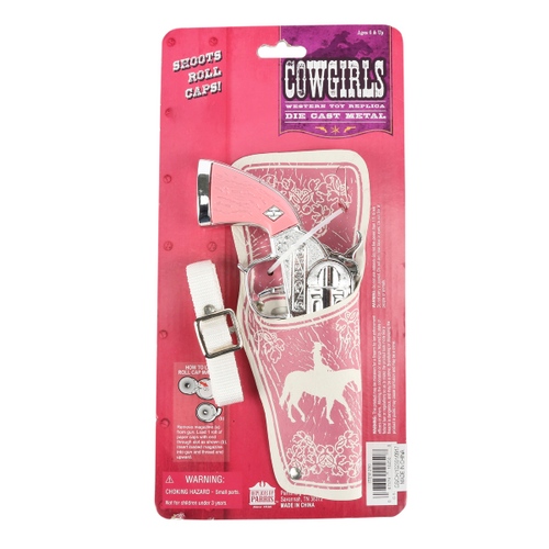 Parris Toys Cowgirl Pink Cap Pistol