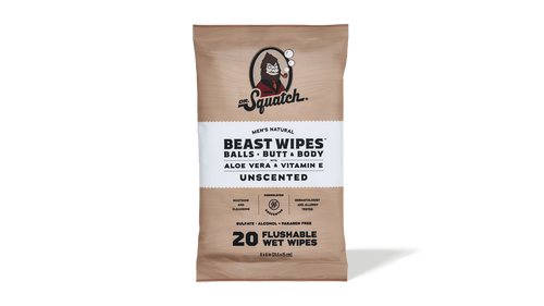 Dr. Squatch Beast Wipes Unscented