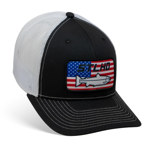 STLHD Nation Black/White Trucker Snapback Hat