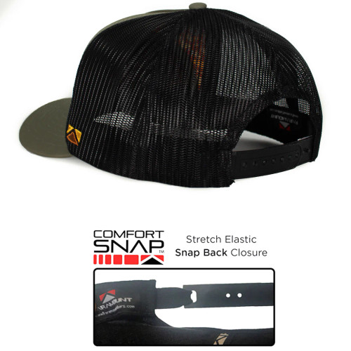 Paramount Outdoors Brown Trout Tail Mesh Back 5-Panel Cap