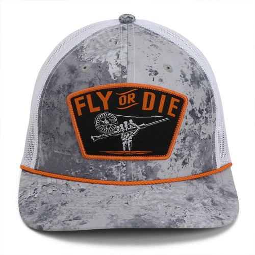 Paramount Outdoors Fly Or Die Fly Fishing Mesh Back Rope Cap