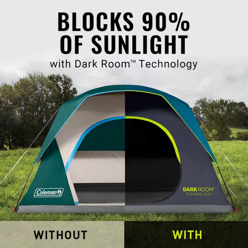 Coleman Skydome 6 Man Darkroom Tent