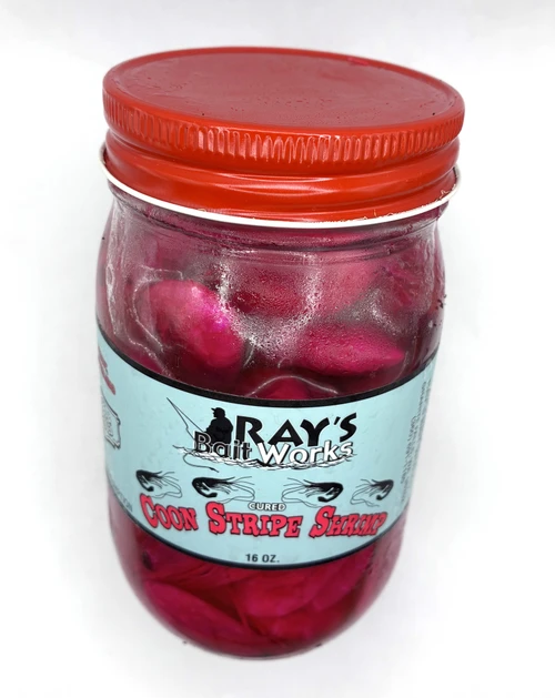 Ray's Bait 16oz Cured Coonstripe