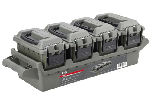 Pursuit Gear 4 Pack Mini Ammo Crate