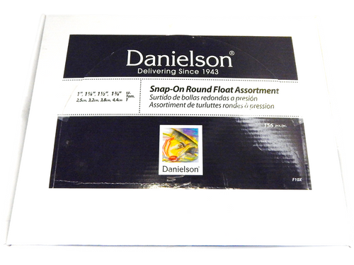 Danielson Snap-On Round Float Assortment (156pcs.)