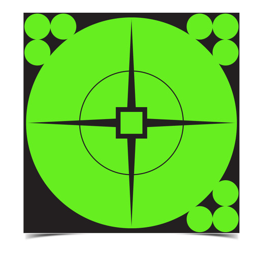 Target Spots® Green Crosshair Target w/ Pasters