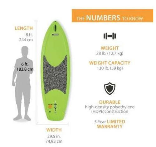 Lifetime Hooligan 80 Youth Stand-Up Paddle Board