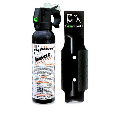 #12SO Premium Bear Spray with Griz Guard Holster 7.9oz 225G