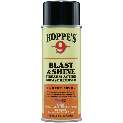 Hoppe's Blast & Shine Firearm Action Grease Remover