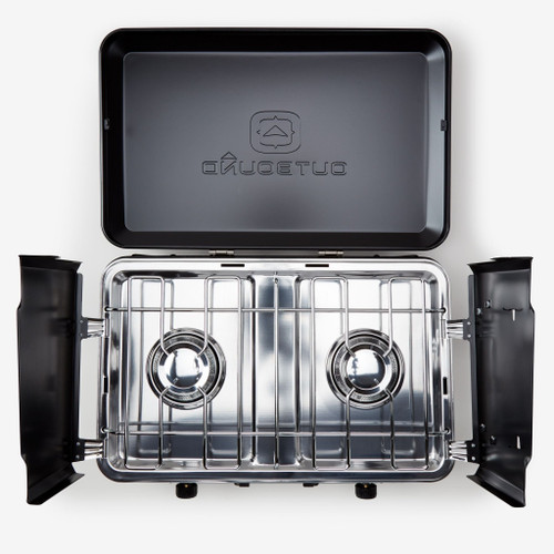 Outbound Portable Propane Gas Camping Stove with 2 Burner Outbound Portable Propane Gas Camping Stove with 2 Burner