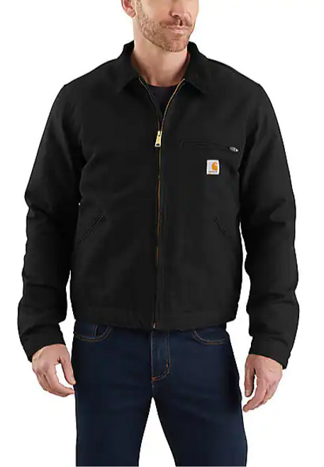 Carhartt Relaxed Fit Duck Blanket-Lined Detriot Jacket