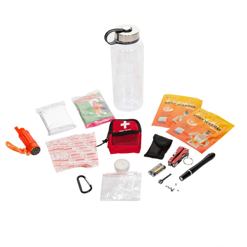 Stansport Survival Bottle Emergency First Aid Kit