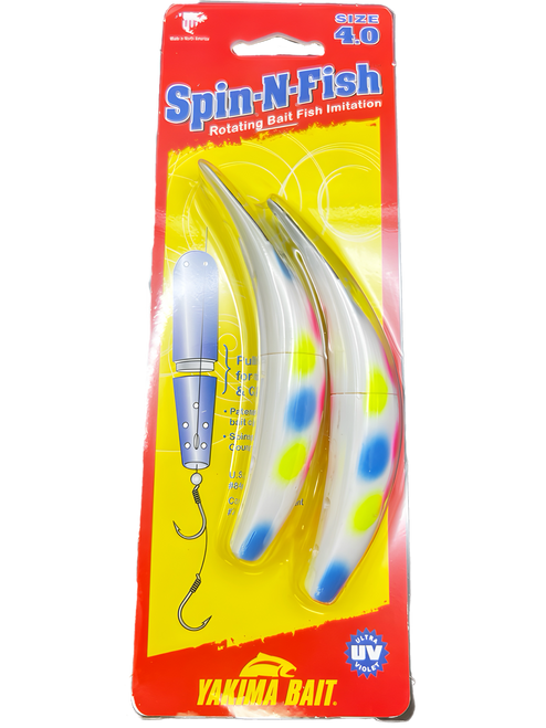 Yakima Bait 4"  Spin-N-Fish - Unrigged 2 Pack