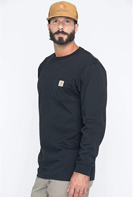 Carhartt Loose Fit Heavyweight Long-Sleeve Pocket T-Shirt