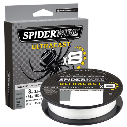 SpiderWire Ultracast® Braid (Invisibraid-Translucent)