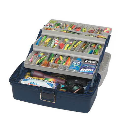  Plano Magnum Tackle Box Double Side Sandstone/Green 1119,  Premium Tackle Storage,Multi : Fishing Tackle Boxes : Sports & Outdoors