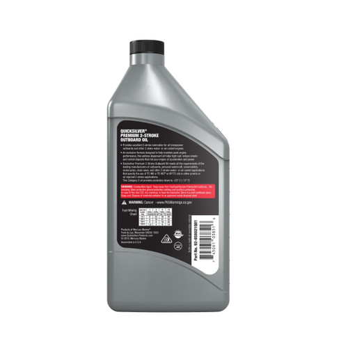 Premium 2-Stroke Oil - 1 Quart