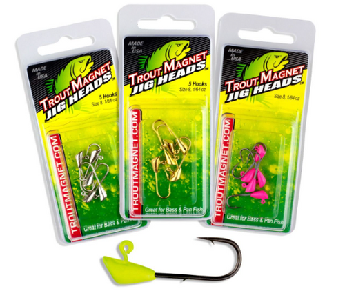 Trout Magnet™ Jig Heads-1/64oz 5pk