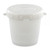 Scotty Vented Bait Jar White With Lid- 1/2 Liter 670