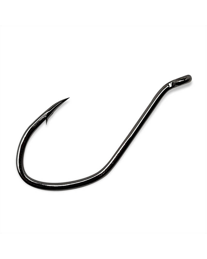 Gamakatsu Rose Big Gray Fishing Hook - Size #8, Brown, Pack Of 15 Hooks For Long Casts