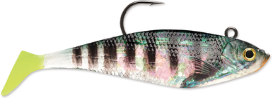 Leurre Storm WildEye Swim Shad 9 Pouces – Rapala Vintage, Nageur Arrière Multicolore