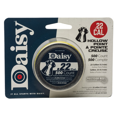 Daisy Hollow Point .22 Caliber 500 Count