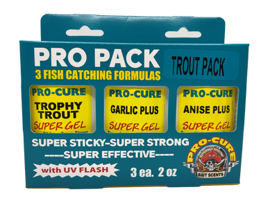 Pro-Cure Trout Pro Pack (3 Pack)