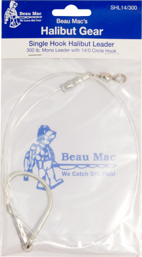 Beau Mac 500lb Leader w/16/0 Circle Hook