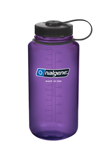 Nalgene Kids On the Fly Water Bottle - 12 oz.- Hoot Purple/Green