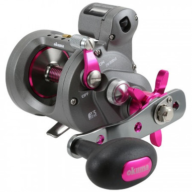 cold water wire line star drag levelwind reel Low Profile Counter lasting durability Okuma CW-45DA Coldwater A-Series Round