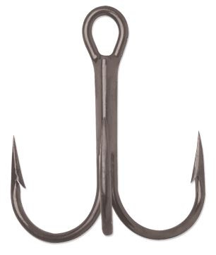 Lot De 1000 Hameçons Triples (treble) Noirs Nickel - Taille 8 - Marque Gerry's Tackle - Force 3X