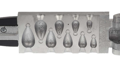 Do-It Bell Sinker Mold (Sz: 1/8, 1/4, 3/8, 1/2, 5/8, 3/4, 1, 1 1/2, 2)