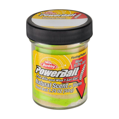 berkley trout lure Gulp! Dough Rainbow Candy- Salmon Egg Trial Pack Included Every Dough Rider comes with a trial pack of PowerBait Dough Berkley PowerBait Natural Scent Trout