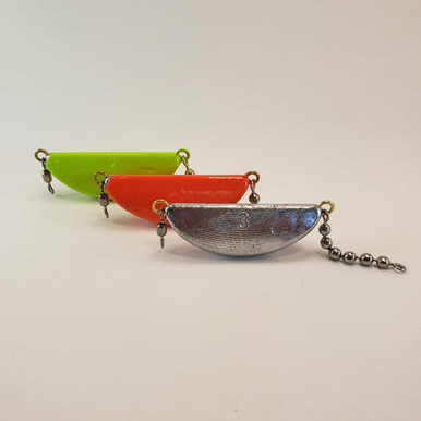 Piombi A Banana (Banana Spin Crescent) Per Pesca, 8-16 Oz, Confezione Da 10, USA