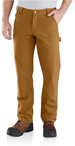 Carhartt Rugged Flex Straight Fit Duck Dungaree | Brown | 34 x 34